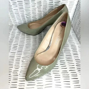 Franco Sarto Green Howie‎ Heels size 8.5